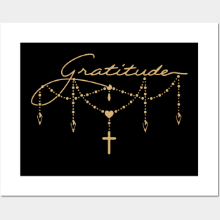 Christian Apparel Clothing Gifts - Gratitude Posters and Art